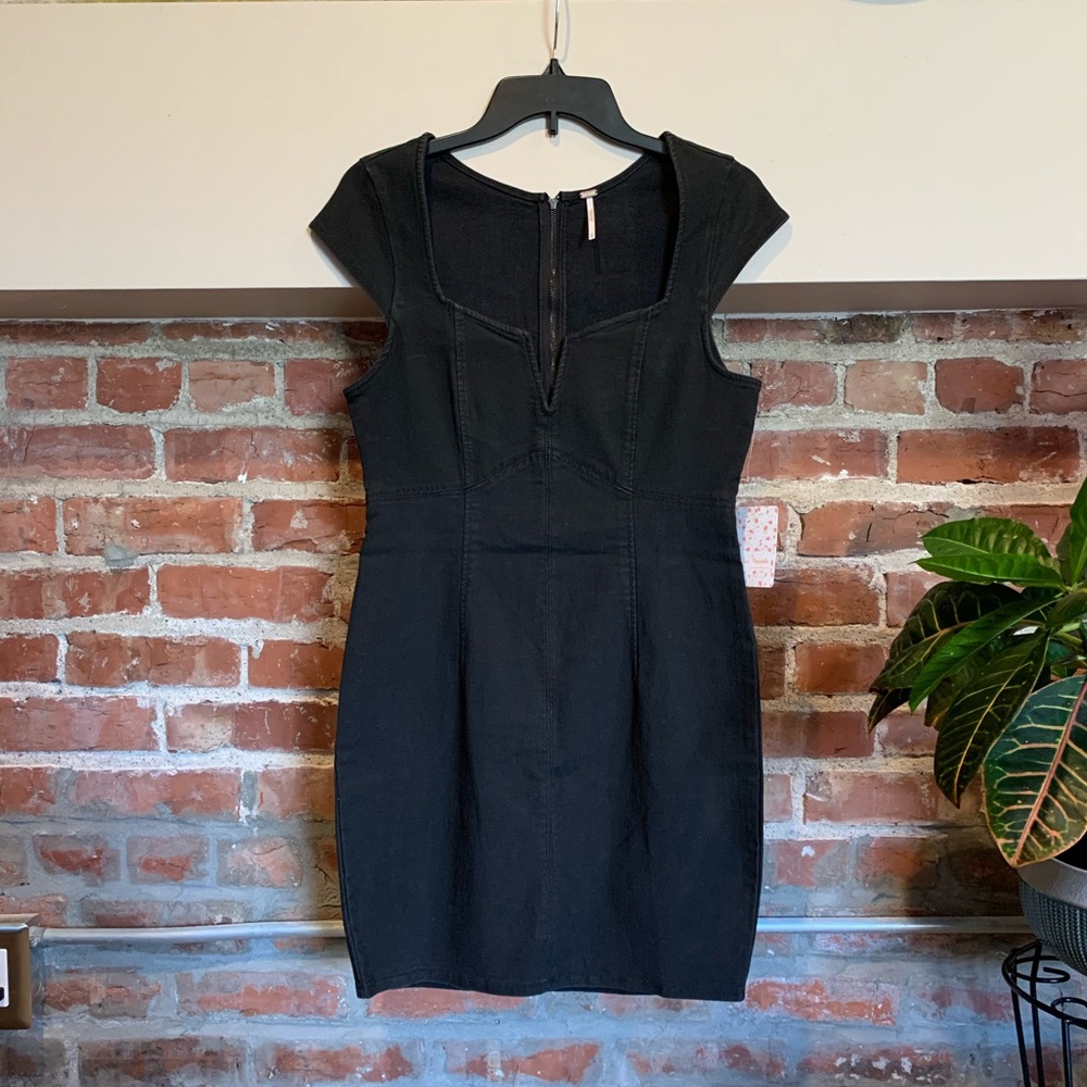 Free People Black Lia Dress | Womens Size Medium